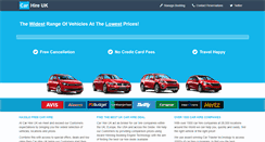 Desktop Screenshot of carhireuk.co